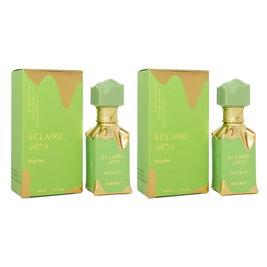 Набор Holli Kiss Eclaire, 2x50ml (зеленый)