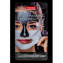 Purederm Кислородная маска для лица Multi Mask Black & White 2*6г