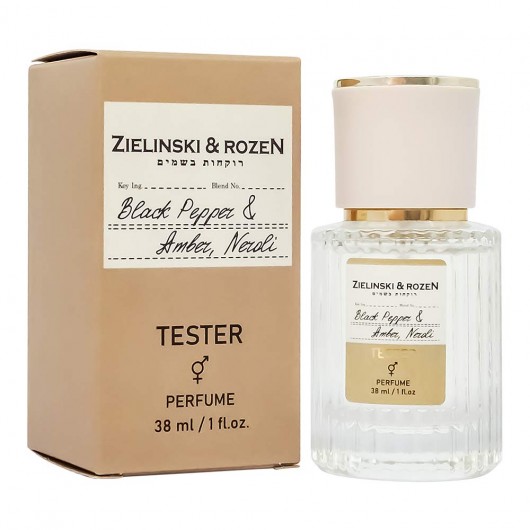 Тестер Zielinski & Rozen Black Pepper & Amber,Neroli,edp., 38ml