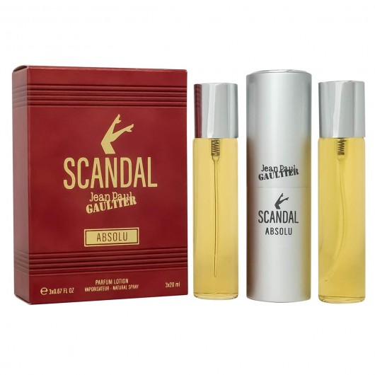 Jean Paul Gaultier Scandal Absolu, 3x20ml