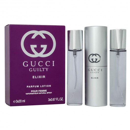 Gucci Guilty Elexir, 3x20ml