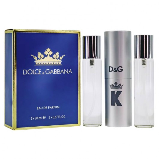 Dolce Gabbana K, edp., 3*20 ml