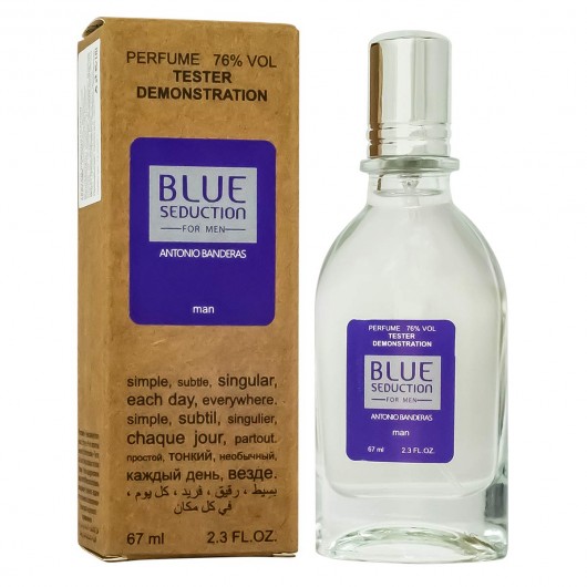 Тестер Antonio Banderas Blue Seduction,edp., 67ml
