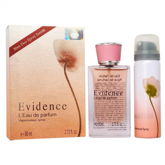 Fragrance World Evidence,edp., 80ml+50ml(deo)