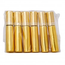 Атомайзеры для духов 5ml (золотой) в упаковке 5шт