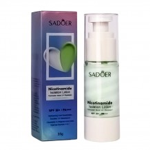 База под макияж Sadoer Nicotinamide Isolation Lotion SPF 50+ / PA+++ , 35g (зеленый)