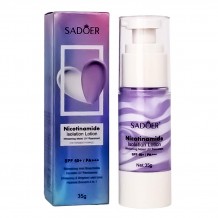 База под макияж Sadoer Nicotinamide Isolation Lotion SPF 50+ / PA+++ , 35g (сиреневый)