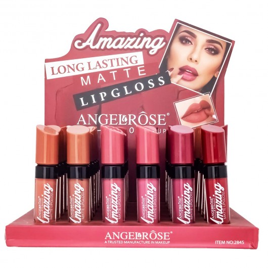 Набор блесков для губ Angel Rose Amazing Lip Gloss, 24шт