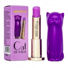 Бальзам для губ Miss Royal Cat Lip Balm (сиреневая)