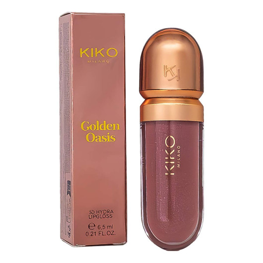 Блеск для губ Kiko Golden Oasis (тон 01)
