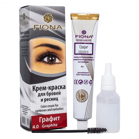Крем-краска для бровей Fiona (графит)