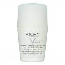 Шариковый дезодорант-антиперспирант Vichy Déodorant anti-transpirant Peau sensible 48 H Roll-on (белый) Шариковый дезодорант-антиперспирант Vichy Déodorant anti-transpirant Peau sensible 48 H Roll-on (белый)