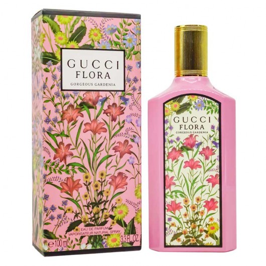 Евро Gucci Flora Gorgeus Gardenia 100ml(розовая лимитка)