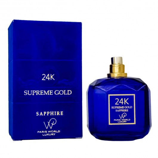 Paris World Luxury 24K Supreme Gold Sapphire,edp., 100ml Paris World Luxury 24K Supreme Gold Sapphire,edp., 100ml