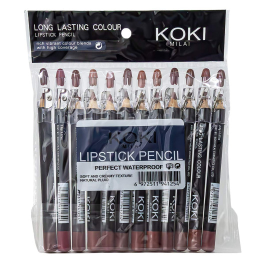 Карандаши для губ Kiko (12шт)
