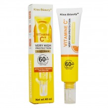 Cолнцезащитный крем Kiss Beauty с витамином C, SPF 60, PA++++, 40ml