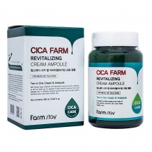 Восстанавливающий ампульный крем с центеллой азиатской Farm Stay Cica Farm Revitalizing Cream Ampoule, 250ml