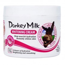 Отбеливающий крем для лица Wokali Donkey Milk Cream,115g(розовый)