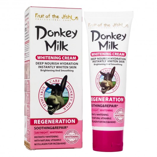 Осветляющий и разглаживающий крем для лица Donkey Milk, 120g (в коробке)