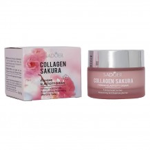 Крем для лица с коллагеном и экстрактом сакуры Sadoer Collagen Sakura Firming Elasticity Cream, 50g