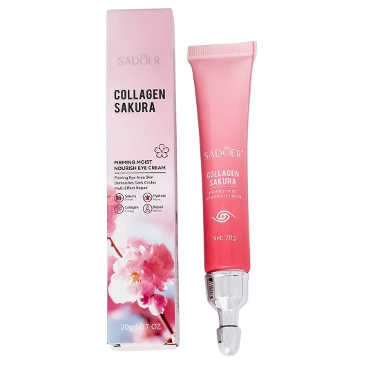 Крем для кожи вокруг глаз Sadoer Collagen Sakura, 20g