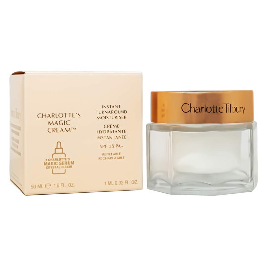 крем для лица Charlotte Tilbury Charlotte`s Magic Cream Instant Turnaround Moisturiser с SPF 15, 50g крем для лица Charlotte Tilbury Charlotte`s Magic Cream Instant Turnaround Moisturiser с SPF 15, 50g