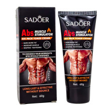 Жиросжигающий крем для пресса SADOER Abs Muscle Stimulator Six Pack Toner Cream, 60g