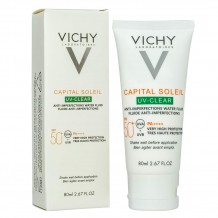Солнцезащитный крем Vichy Capital Soleil UV-Clear с SPF 50+, PA++++.