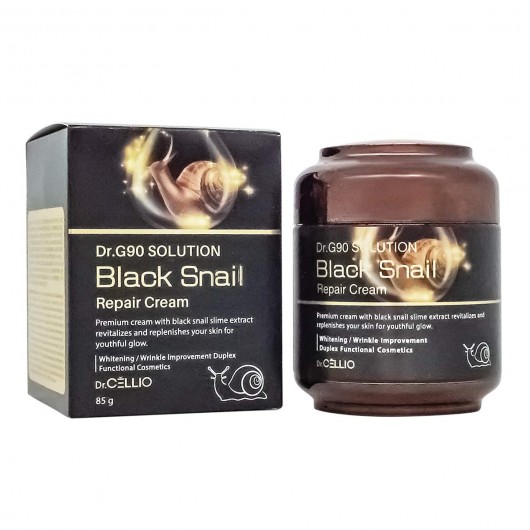 Крем для лица Dr. Cellio Black Snail Cream, 85g