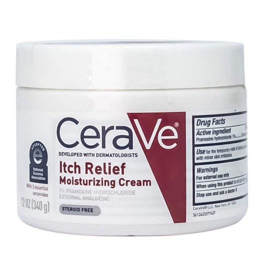 Крем для лица и тела CeraVe SA Cream Itch Relief Moisturizing Cream, 340g