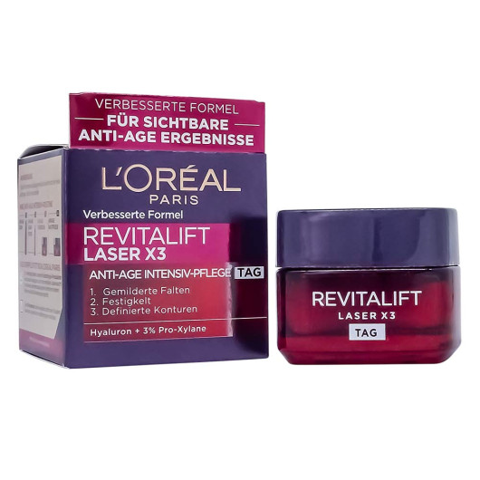 Антивозрастной Крем Loreal Revitalift Laser 3X, 50mg(дневной)