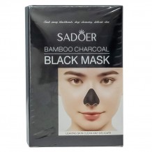 Маска-плёнка Sadoer Bamboo Charcoal Black Mask (в упаковке 10шт)