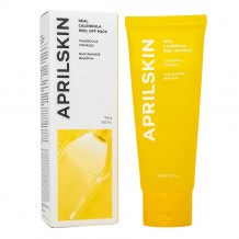 Отшелушивающая маска-пленка с экстрактом календулы APRILSKIN Calendula Peel Off Pack, 100g 