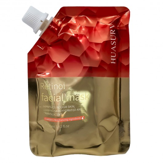 Маска-пленка для лица с ретинолом Huasurv Retinol Face Mask, 100g