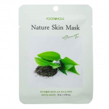 Маска для лица Foodaholic Nature Skin Green Tea, 23ml