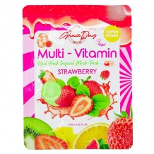 Маска для лица Grace Day Multi-Vitamin Strawberry