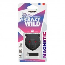 Меловой авто-парфюм на дефлектор 3D Medori Crezy Wild Magnetic