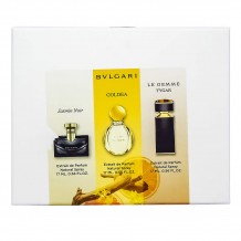 Подарочный набор Bvlgari Pour Femme, 3x17ml