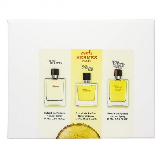 Подарочный набор Hermes Terre D'Hemes, 3x17ml