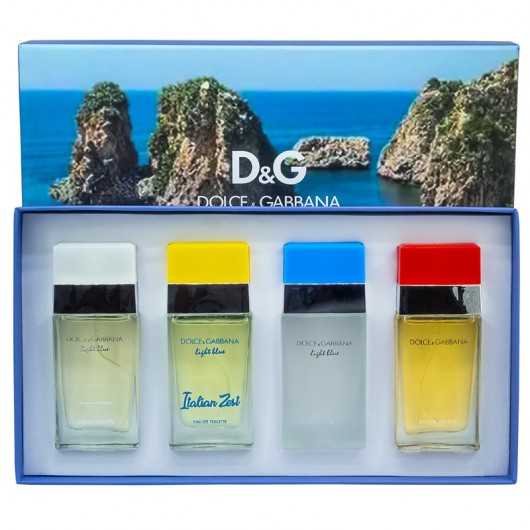 Подарочный набор Dolce & Gabbana Light Blue Pour Femme 4x30ml