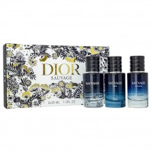 Подарочный набор Christian Dior Sauvage, 3x30ml
