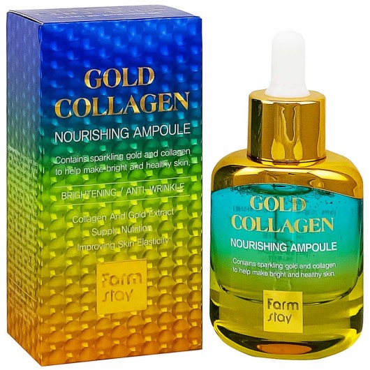 Сыворотка Для Лица Farm Stay Gold Collagen