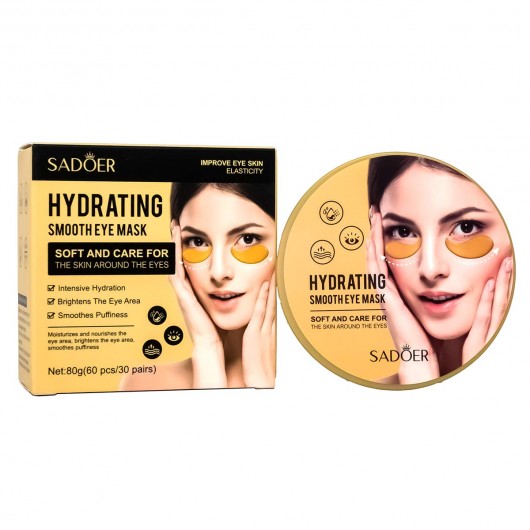Патчи Sadoer Hydrating Smooth Eye Mask,  60шт