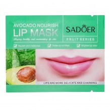 Патчи для губ Sadoer Avocado Lip Mask