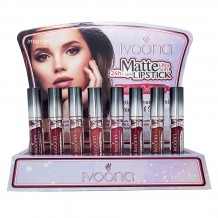 Набор жидких помад Ivoona Matte Lipstic, 24шт Набор жидких помад Ivoona Matte Lipstic, 24шт