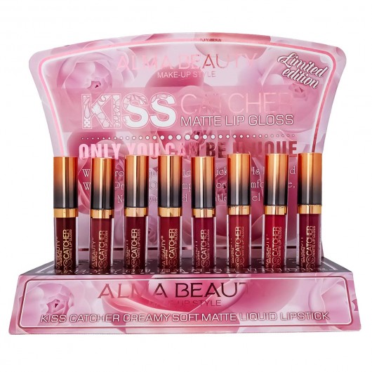 Набор жидких помад Alma Beauty, 24шт