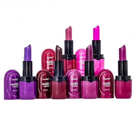 Помада Karite Velvet (ряд 6шт)