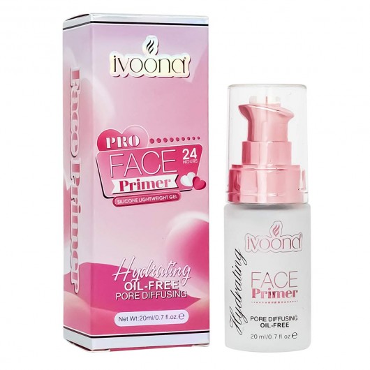 Праймер Ivoona Face Primer Silicone Lightweight Gel, 20ml
