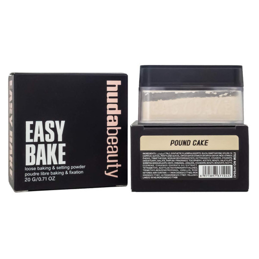 Рассыпчатая пудра Huda Beauty Easy Bake Powder для фиксации макияжа (Pound Cake)
