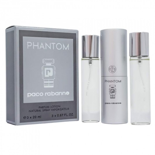 Paco Rabanne Phantom,edp., 3x20ml